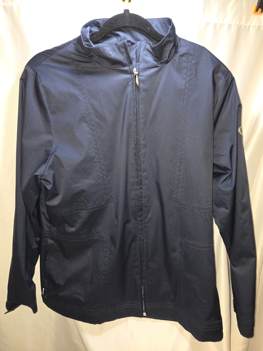 Nike Men's Navy Full-Zip Windbreaker Jacket-Deutsche Bank Championship